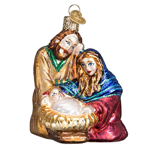 Old World Christmas 10207 Holy Family Glass Blown Ornament by Old World Christmas von Old World Christmas