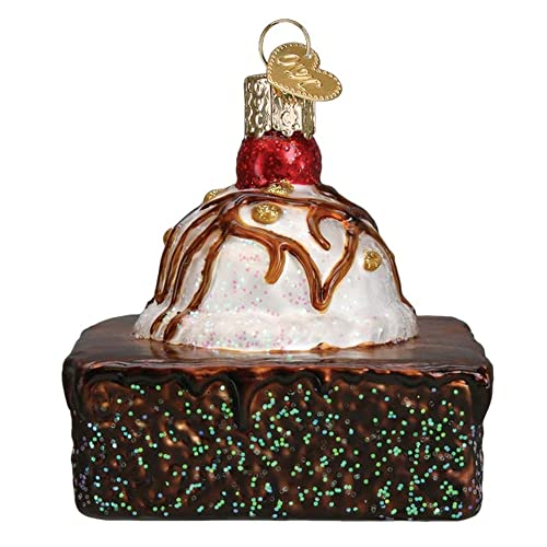 Old World Christmas Brownie A La Mode Christbaumschmuck aus Glas von Old World Christmas