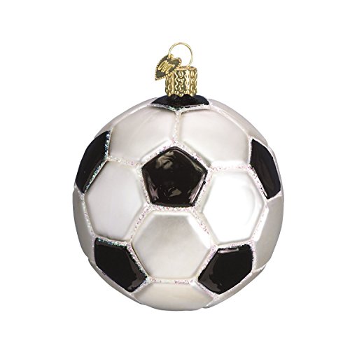 Old World Christmas Fußball-Glasornamente für den Weihnachtsbaum. Old World Christmas Fußball-Glasornamente für den Weihnachtsbaum. von Old World Christmas
