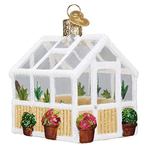 Old World Christmas Gewächshaus Glas geblasene Ornamente für Weihnachtsbaum von Old World Christmas