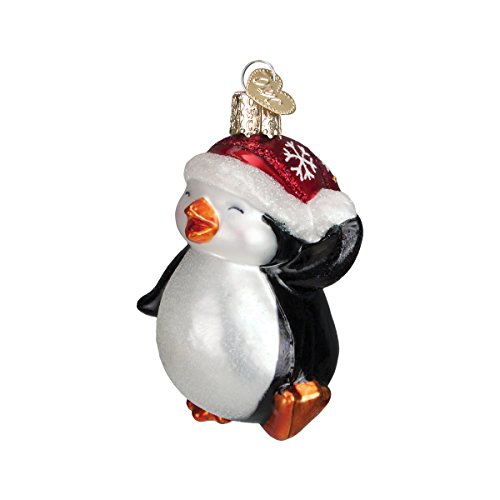 Old World Christmas Glasornamente aus der Pinguin-Kollektion. von Old World Christmas