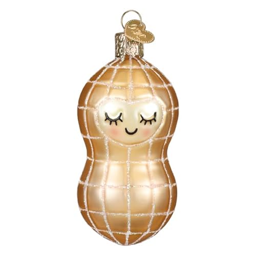 Old World Christmas Little Peanut Hängeornament aus Glas von Old World Christmas