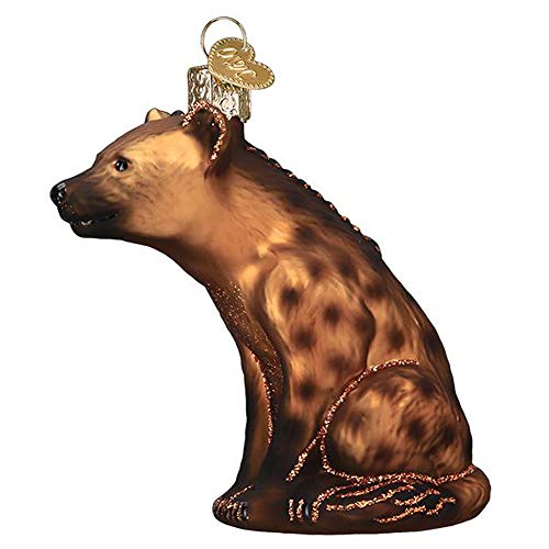 Old World Christmas Ornamente Happy Hyena Glas geblasene Ornamente für Weihnachtsbaum von Old World Christmas