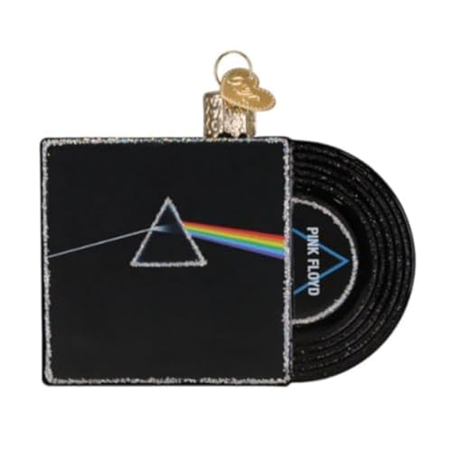 Old World Christmas The Dark Side of The Moon Albumcover Glass Ornament for Holiday Tree von Old World Christmas