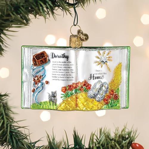 Old World Christmas The Wonderful Wizard of Oz Buch-Glasornament für Weihnachtsbaum Old World Christmas The Wonderful Wizard of Oz Buch-Glasornament für Weihnachtsbaum von Old World Christmas