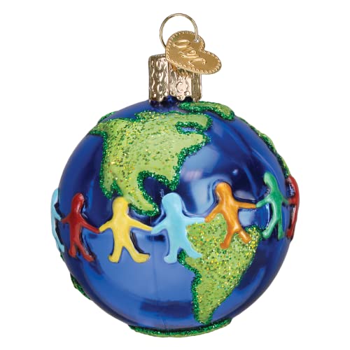 Old World Christmas World Peace Christbaumschmuck aus Glas von Old World Christmas