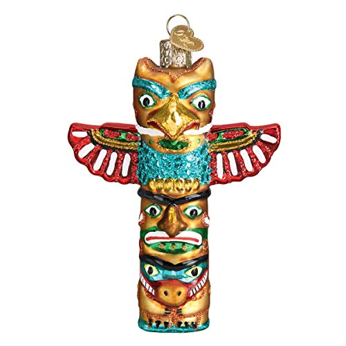 Old World Weihnachtsdekoration Totem Stab, Mehrfarbig von Old World Christmas