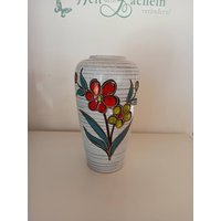 Vase Keramik 60Er Jahre Vintage Mid Century von OldBavariaHighlights