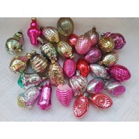 Vintage Christbaumschmuck, Weihnachts-Quecksilber-Glas-Ornamente - Made in Ussr #11 von OldBox
