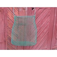 Vintage Metall Draht Korb. Großer Grüner Korb Für Eier, Früchte, Fisch. Küche, Garten-Dekor. Hergestellt in Der Udssr, Sowjetzeit #2 Vintage Metall Draht Korb. Großer Grüner Korb Für Eier, Früchte, Fisch. Küche, Garten-Dekor. Hergestellt in Der Udssr, Sowjetzeit #2 von OldBox