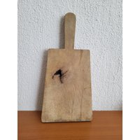 Vintage Rustikales Schneidebrett -Altes Brotbrett Aus Holz -Ländliche -Rustikale Küchendekoration von OldButGoldShop