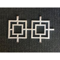 15x8 Aluminium Rechteckiges Panel Art Deco von OldCrowShop