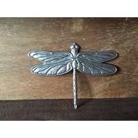 Libelle 3D Metall Liegt Flach von OldCrowShop