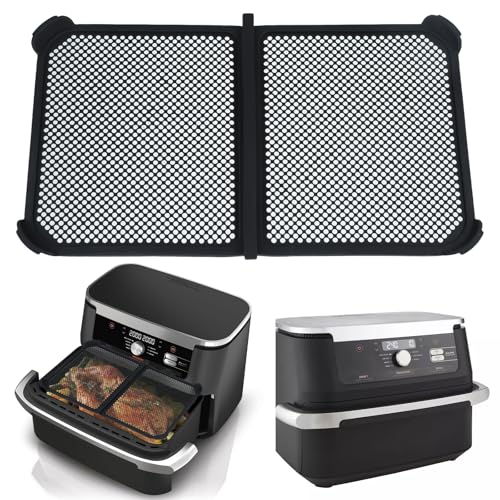 Spritzschutz für Ninja AF500EU, 10,4L Heißluftfritteuse Spritzabdeckung Silikonspritzschutz Wiederverwendbar, Airfryer Fettspritzschutz Zubehör Schutz für Heizspirale und Ventilator von OldPAPA