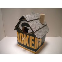 Green Bay Packers Nummernschild Vogelhaus Green Bay Packers Nummernschild Vogelhaus von OldRedBarn