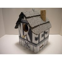New York Yankees Nummernschild Birdhouse New York Yankees Nummernschild Birdhouse von OldRedBarn