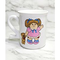 Vintage Japan 1985 Cabbage Patch Kinder Tasse Nib Vintage Japan 1985 Cabbage Patch Kinder Tasse Nib von OldSchoolOddButCool