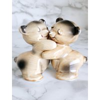 Vintage Van Tellingen Bear Hug Salz Und Pfefferstreuer Set von OldSchoolOddButCool