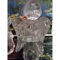 Glas Engel Taper Kerzenhalter 80Er Jahre Glas Engel Taper Kerzenhalter 80Er Jahre von OldStuffWeLike