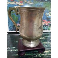 Versilberte Tasse Enps Made in India 1970Er Jahre Versilberte Tasse Enps Made in India 1970Er Jahre von OldStuffWeLike