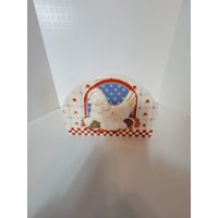 Vintage B & D Keramik Hühner Serviettenhalter von OldThymeFarm