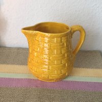 Vintage Keramik Kanne Krug Digoin Sarreguemines France Vintage Keramik Kanne Krug Digoin Sarreguemines France von Oldgermany4you