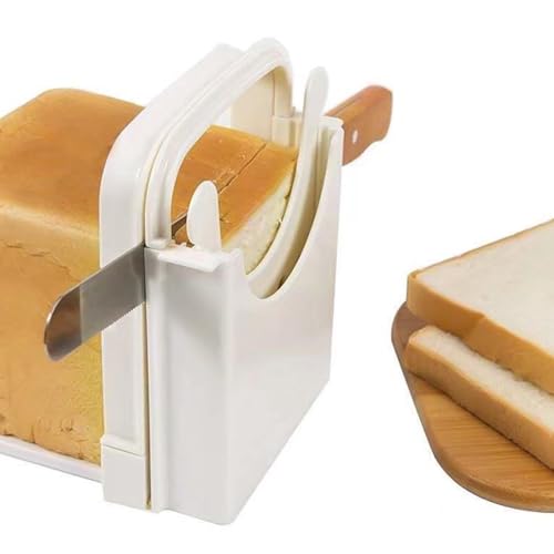 Brotlaibschneider Aufschnittgerät | Faltbarer Brot Schneideleitfaden | Mehrzweck Manuelle Schneideführung Mit Rutschfester Ausführung Für Toast Brötchen Sandwiches Käse Brotlaibschneider Aufschnittgerät | Faltbarer Brot Schneideleitfaden | Mehrzweck Manuelle Schneideführung Mit Rutschfester Ausführung Für Toast Brötchen Sandwiches Käse von Oldmoom
