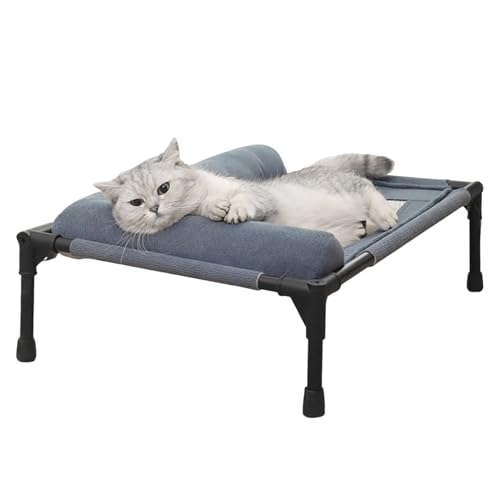 Erhöhtes Hundebett – kühlendes, atmungsaktives Outdoor-Hundebett, waschbares Haustiersofa zum Schlafen, Spielen, Sommer, heißes Wetter, Welpen, Senioren, Kätzchen, Häschen, Zuhause, Schlafzimmer Erhöhtes Hundebett – kühlendes, atmungsaktives Outdoor-Hundebett, waschbares Haustiersofa zum Schlafen, Spielen, Sommer, heißes Wetter, Welpen, Senioren, Kätzchen, Häschen, Zuhause, Schlafzimmer von Oldmoom