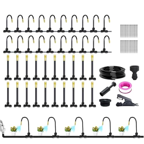 Garten Tropfbewässerungssystem - Gartenbewässerungssystem Mit Tropf-Kit,Automatische Bewässerungsanlage Für Rasen Terrasse Mit Sprinkler Und Sprühsystem Als Garten Tropfbewässerungssystem - Gartenbewässerungssystem Mit Tropf-Kit,Automatische Bewässerungsanlage Für Rasen Terrasse Mit Sprinkler Und Sprühsystem Als von Oldmoom