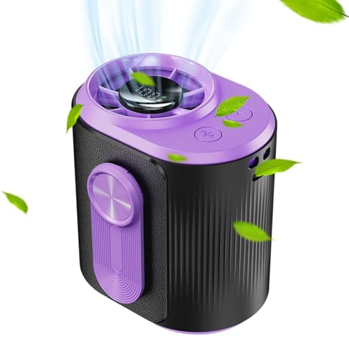 Gürtelventilator | Tragbarer Kühlventilator Für Reisen - USB-Aufladbarer Luftkühler Mit Starkem Luftstrom Für Camping Sport Outdoor Arbeit von Oldmoom