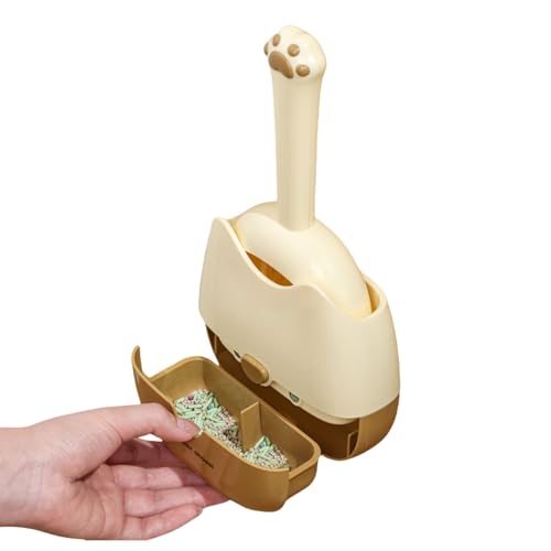 Katzenstreuschaufel – Wandmontierte Streuschaufel mit Halterung, Haustierzubehör für Wohnung, Haus, Reisen, Park, Hase, drinnen und draußen Katzenstreuschaufel – Wandmontierte Streuschaufel mit Halterung, Haustierzubehör für Wohnung, Haus, Reisen, Park, Hase, drinnen und draußen von Oldmoom