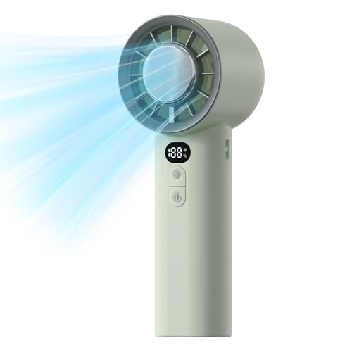 Klappbarer Handfächer - Wiederaufladbarer Reiseventilator Mit Kräftigem Wind Für Unterwegs,Mehrfach Geschwindigkeitsstufen Kräftiger Luftstrom Für Outdoor Aktivitäten von Oldmoom