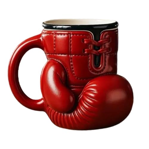 Kunstharz-Becher - Haushalts-Bierglas,Lustige Boxhandschuh-Tassen Für Wohnzimmer, Schlafzimmer, Küche, Spülmaschinengeeignete Milchkaffee-Behälter Aus Langlebigem Material von Oldmoom