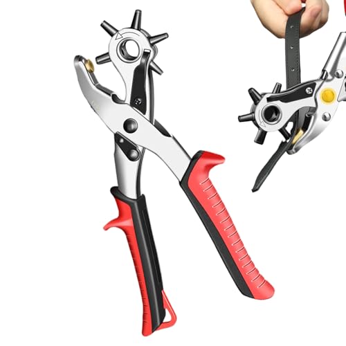 Leder Gürtellochzange,Belt Punch Leder Puncher - Zangen Ösen Locher Handwerk Zubehör Für Anfänger Uhrenarmbänder Handwerk Enthusiasten Schuhriemen Leder Gürtellochzange,Belt Punch Leder Puncher - Zangen Ösen Locher Handwerk Zubehör Für Anfänger Uhrenarmbänder Handwerk Enthusiasten Schuhriemen von Oldmoom