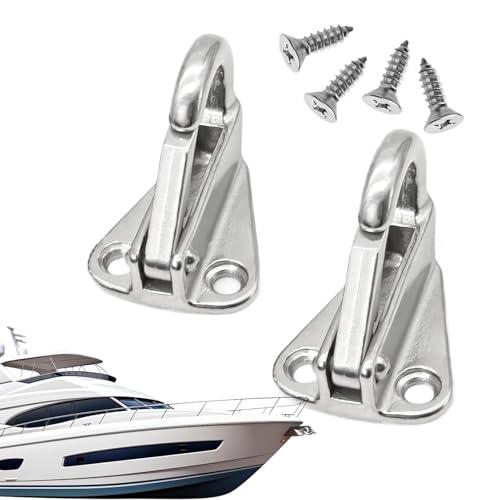 Oldmoom Edelstahl Wandhaken | Schwerer Marine-Schnapphaken,Starke Tragfähige Sicherheitszubehör Für Taschen Kleidung Gartenwerkzeug Handtuch von Oldmoom