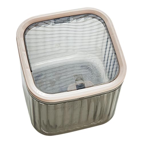 Oldmoom Papierkorb Für Schreibtisch - Transparenter Schmalleimer,Platzsparende Aufbewahrung Für Wohnheim Schminkpinsel Papierabfall Wattestäbchen Schlafzimmer Badezimmer Oldmoom Papierkorb Für Schreibtisch - Transparenter Schmalleimer,Platzsparende Aufbewahrung Für Wohnheim Schminkpinsel Papierabfall Wattestäbchen Schlafzimmer Badezimmer von Oldmoom