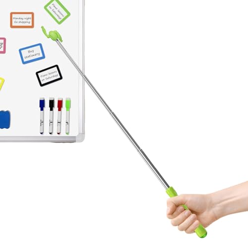 Oldmoom Teleskop Zeigestock,Ausziehbarer Handzeiger Für Kindergarten & Grundschule - Lesehilfe Zeigestab Whiteboard Tafel Zubehör für Kindergarten Klassenzimmer Lehrer Oldmoom Teleskop Zeigestock,Ausziehbarer Handzeiger Für Kindergarten & Grundschule - Lesehilfe Zeigestab Whiteboard Tafel Zubehör für Kindergarten Klassenzimmer Lehrer von Oldmoom