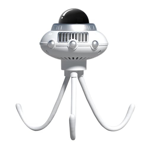 Oldmoom Tragbarer Ventilator Für Kinderwagen - USB-Aufladbarer Kühl-Ventilator - Mit Flexiblen Stativ Leichtes Kühlgerät Für Draußen Kinderwagen Auto Haus Schreibtisch von Oldmoom