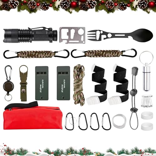 Weihnachts Adventskalender Für Überlebenssituationen | 24-Tägiger Countdown Kalender Mit Überlebenswerkzeugen | Sicherheitsausrüstung Für Jagd Camping Angeln Bergsteigen Weihnachts Adventskalender Für Überlebenssituationen | 24-Tägiger Countdown Kalender Mit Überlebenswerkzeugen | Sicherheitsausrüstung Für Jagd Camping Angeln Bergsteigen von Oldmoom