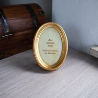 Antiker Holzrahmen Tabletop Holz Fotorahmen Oder Bilderrahmen Für Wandbehang von OldtimerBeauties