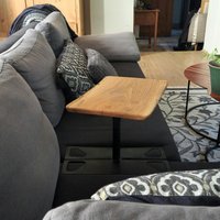 The Table - Der Sofatisch Für Deine Couch | Ein Handgriff Und Fertig 100% Handgefertigt in Deutschland Arbeiten, Essen & Mehr von OleRAUSCH