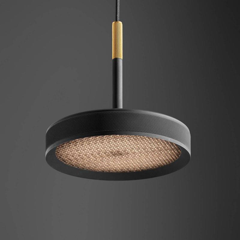 OLEV LED-Hängelampe OVERFLY, schwarz Ø 15 cm, Metall 927 dim von OleV