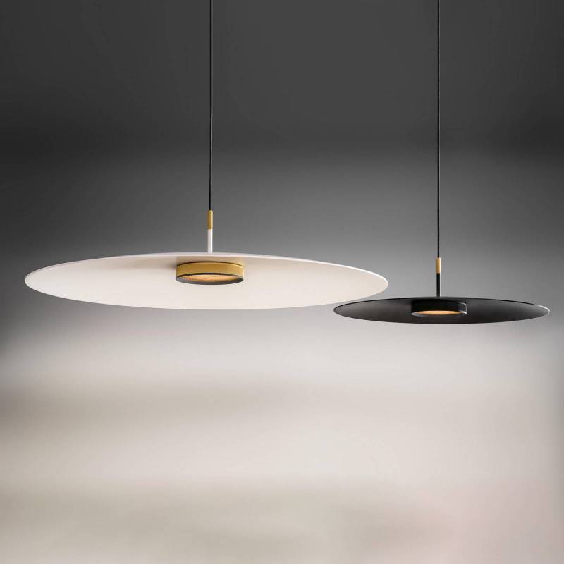 OLEV LED-Hängelampe OVERFLY PLUS, schwarz Ø 55 cm Metall 927 von OleV