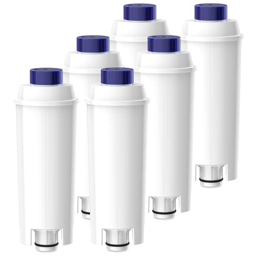 6 x Wasserfilter für Kaffeemaschine Delonghi Magnifica, enthärtet Wasser, reduziert Kalk – einschließlich Versionen der Serien ECAM, Esam, ETAM 6 x Wasserfilter für Kaffeemaschine Delonghi Magnifica, enthärtet Wasser, reduziert Kalk – einschließlich Versionen der Serien ECAM, Esam, ETAM von Oleic