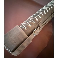 Lederröhre Ø11cm Dunkelbraune Hülle Zeichnungshalter Blaupausenröhre Vintage Design Geschenk Für Architekten Handgefertigt von OlenaLeatherStyle