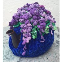 Gehäkelte Teewärmer Blauer Tee Überwurf Glyzinien Gehäkelte Blume Grün Küchenaccessoire Gehäkelt High Accessoire Dekor Gehäkelte Teewärmer Blauer Tee Überwurf Glyzinien Gehäkelte Blume Grün Küchenaccessoire Gehäkelt High Accessoire Dekor von OlenasDesign