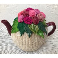Gehäkelte Teewärmer Blumen Gehäkelt Tee Accessoire Gehäkelte Teewärmer Blumen Gehäkelt Tee Accessoire von OlenasDesign