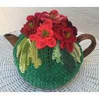 Gehäkelte Teewärmer Gehäkelte Blume Grün Gehäkelt Tee Accessoire Gehäkelte Teewärmer Gehäkelte Blume Grün Gehäkelt Tee Accessoire von OlenasDesign
