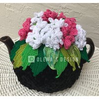 Gehäkelte Teewärmer Gehäkelte Blume Grün Gehäkelt Gehäkelte Teewärmer Gehäkelte Blume Grün Gehäkelt von OlenasDesign