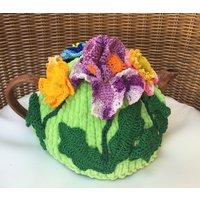Gehäkelte Teewärmer Grün Gehäkelt Gehäkeltes Accessoire Küchenaccessoire von OlenasDesign